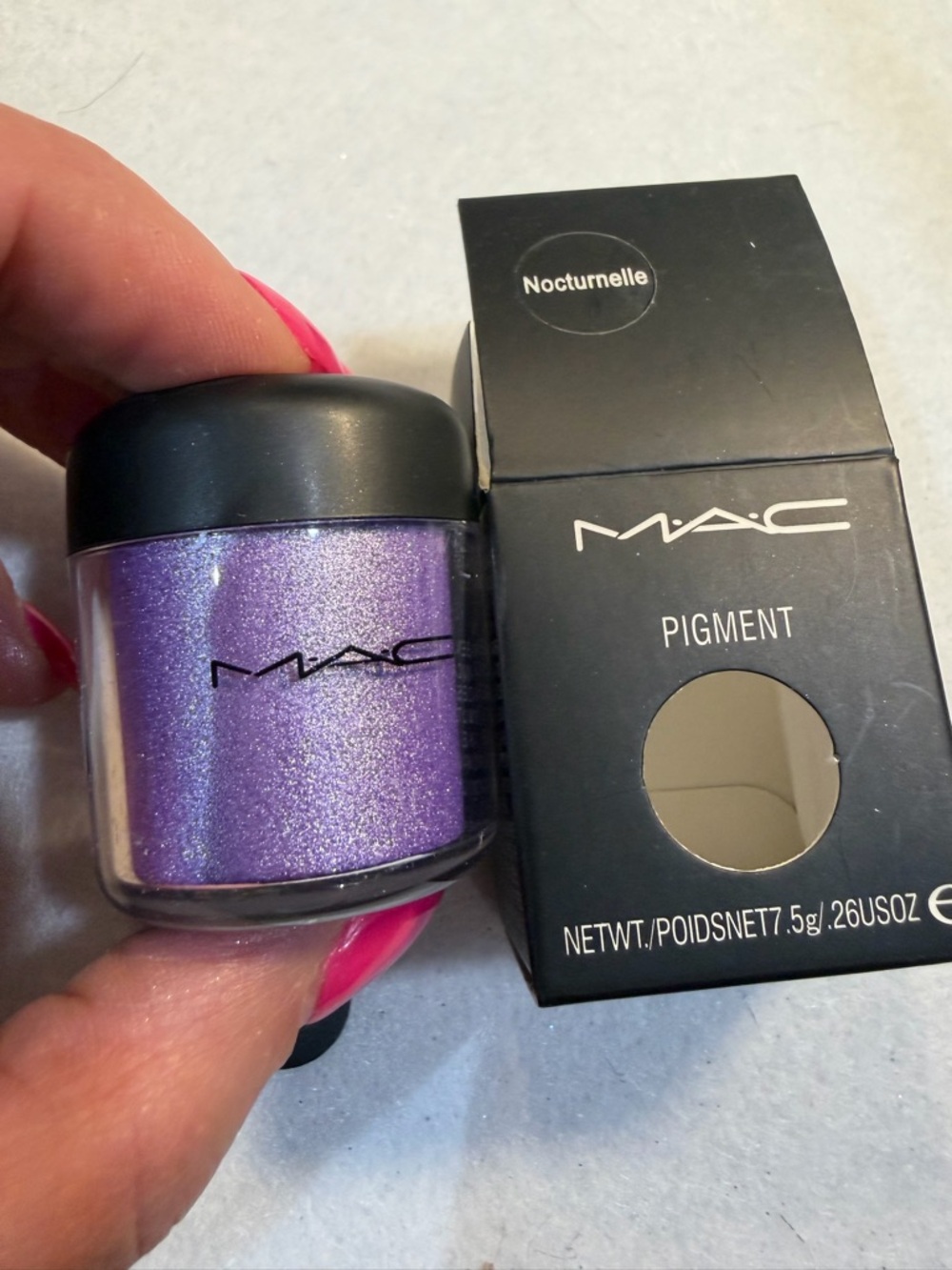 MAC Cosmetics Nocturnelle Purple Pigment - Shimmering Violet NEW